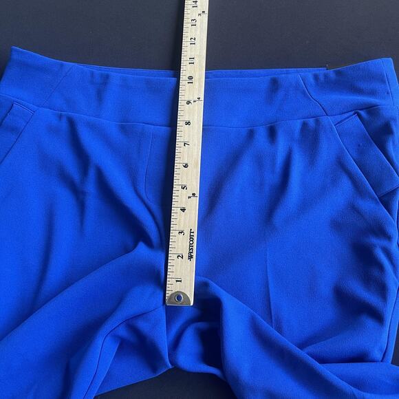 SOHO Apparel Pants Womens Plus XL Petite Ankle Length Stretch Dressy Trousers - Picture 9 of 11